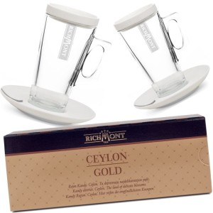 Richmont Ceylon Gold 12x4g z 2 szklankami Hot 