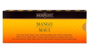 Richmont Mango Maui 12x6g - egzotyczna mieszanka owoców  tropikalnych i kwiatów 