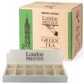 London Prestige Green Tea 1000 saszetek i pojemny drewniany ekspozytor do herbat