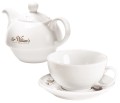 Sir William's zestaw porcelanowy dzbanek i filiżanka ze spodkiem.jpg