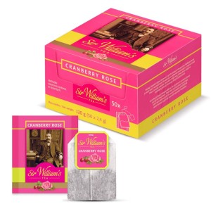 Sir William's Cranberry Rose 50x2,4g napar o smaku dzikiej róży i żurawiny